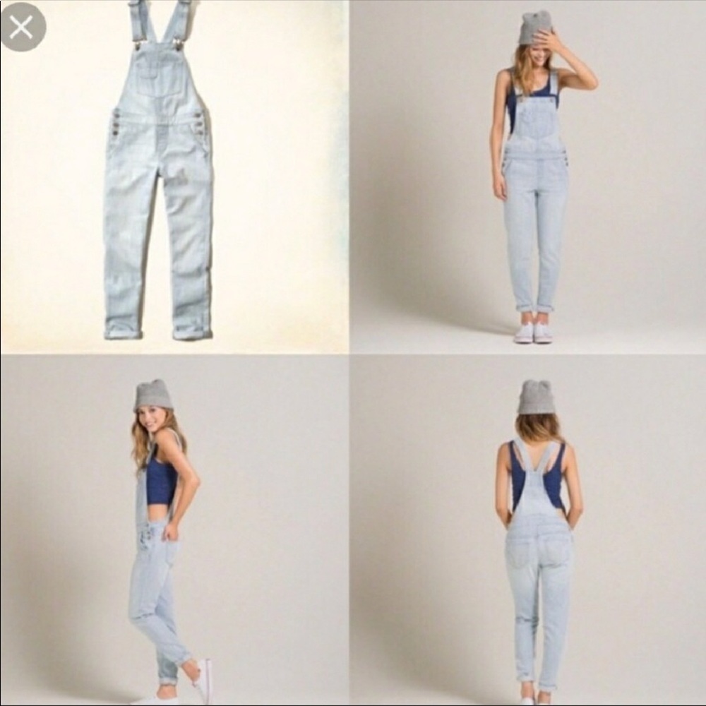 hollister overalls SMALL